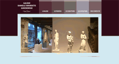 Desktop Screenshot of galeriedaniellebourdette.com